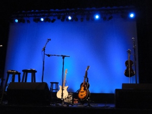 The stage at Paramount Theatre in Peekskill,NY